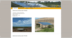 Desktop Screenshot of enersoltec.com