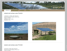 Tablet Screenshot of enersoltec.com